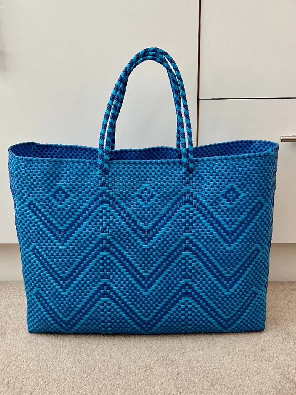 Mexican Plastic Woven XL Market Tote